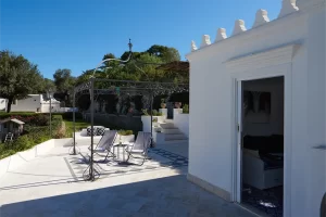 Casa Giulia, all'interno del complesso di case vacanze di Villa Bersani a Capri - terrazzo