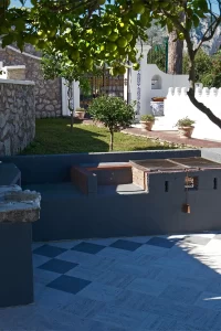 Casa Giulia, all'interno del complesso di case vacanze di Villa Bersani a Capri - barbeque
