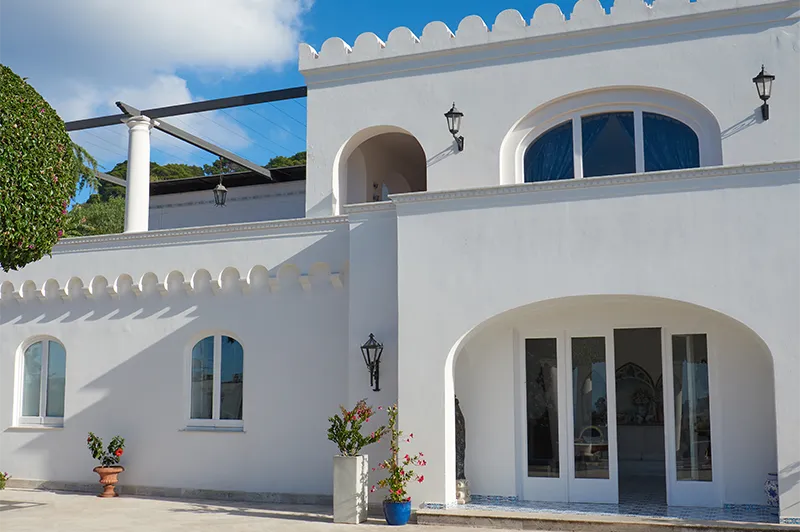 Casa Bersani a Capri, casa patronale