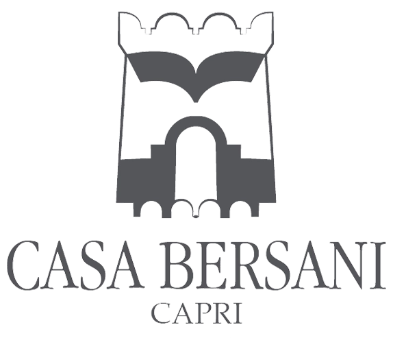 logo casa bersani, complesso di alloggi esclusivi a capri