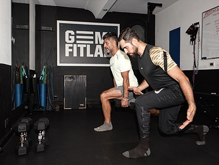 gemi fitlab all'interno del complesso di case vacanze a capri di Casa bersani - allenamento personalizzato con Gemiliano